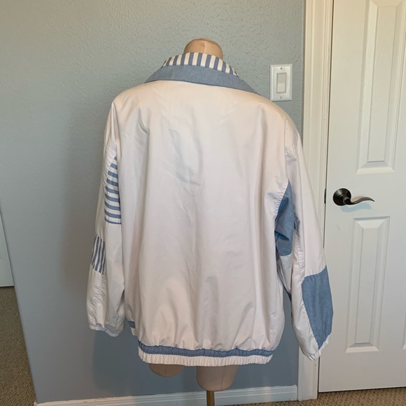 Denim and white 90’s acid jacket - Picture 6 of 8